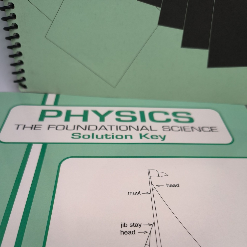 Abeka Physics: The Foundational Science Solution Key Test - Picture 2 of 10